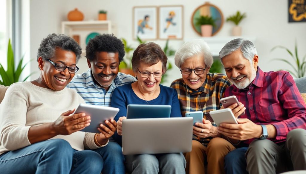 grandparents are better at tech