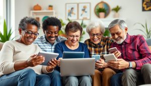 grandparents are better at tech